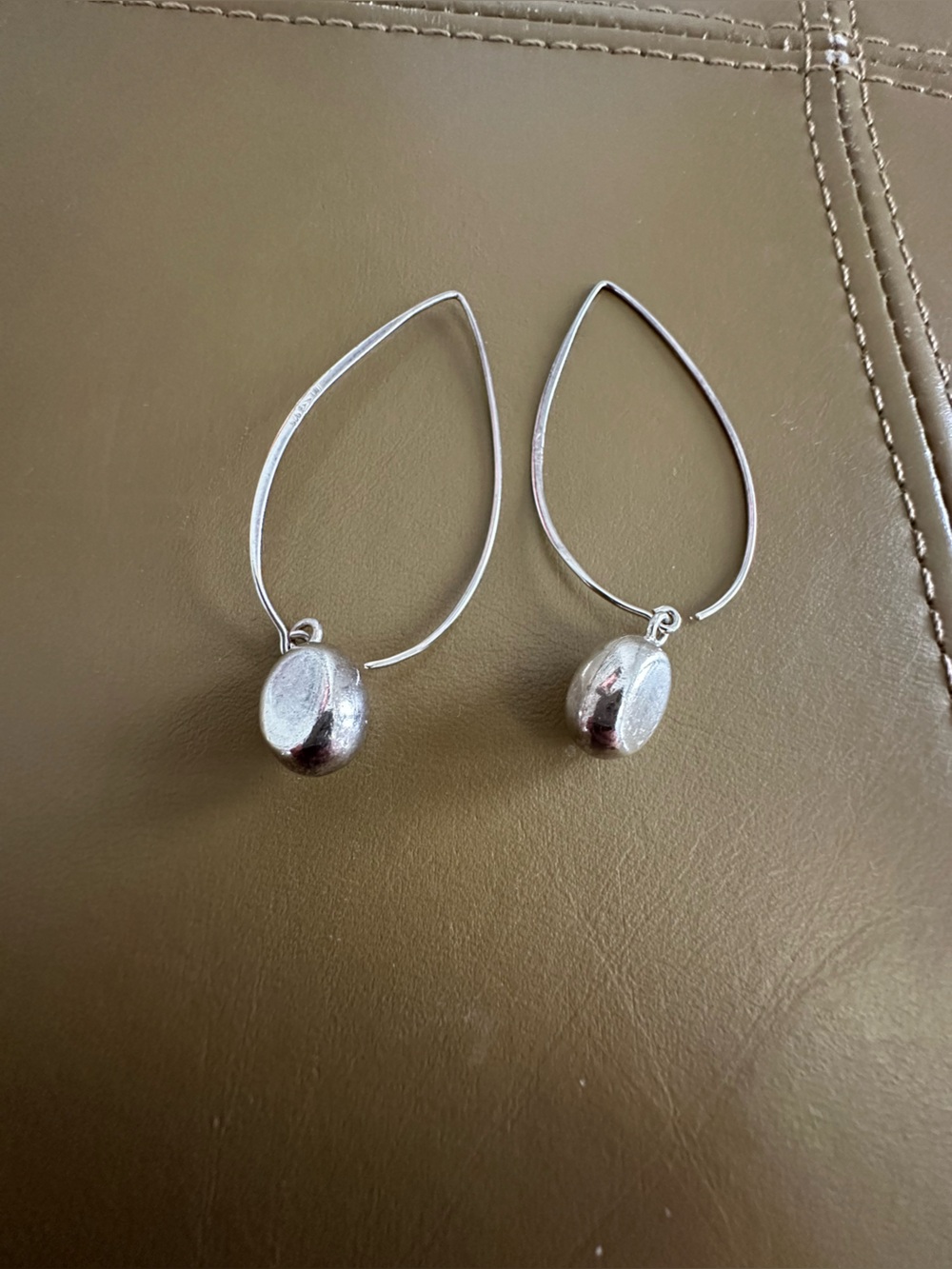 Silpada Sterling Silver Wire Drop Earrings